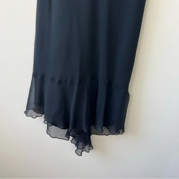 Vintage ABS Black Midi Dress - Picture 4 of 5